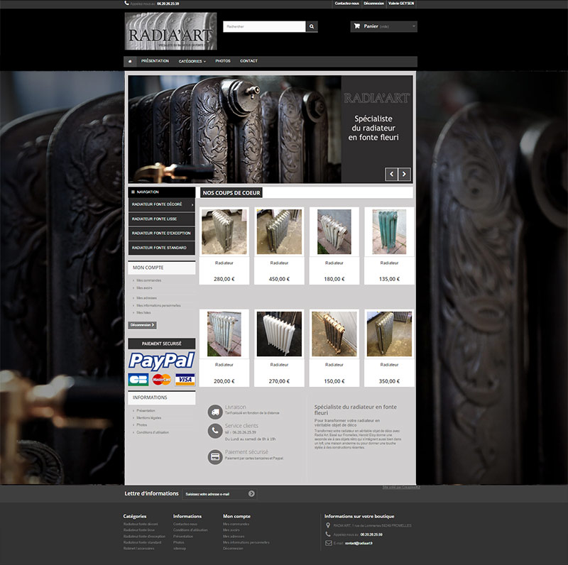 Création de site Ecommerce à Arras